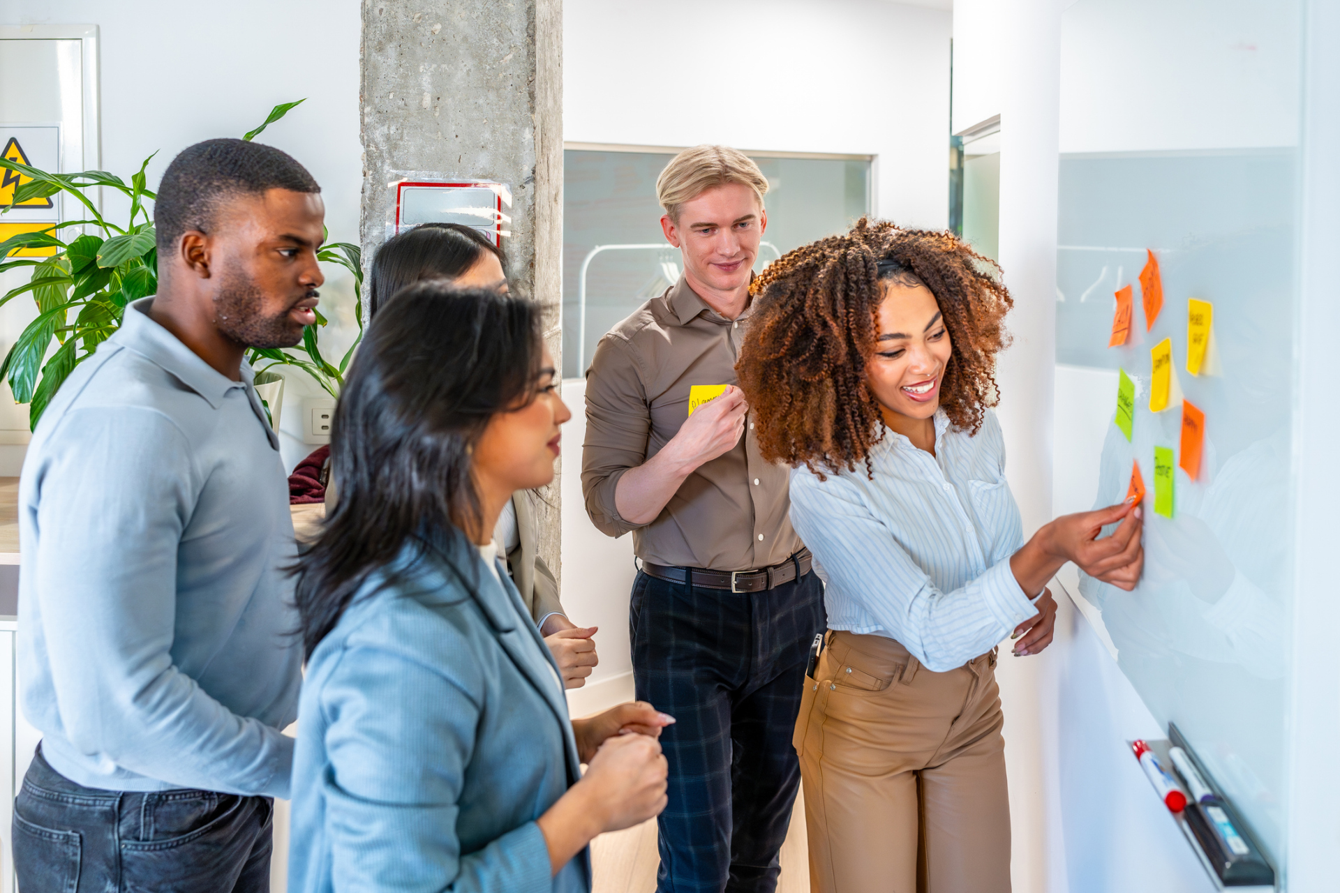 Workshop mit fünf Personen