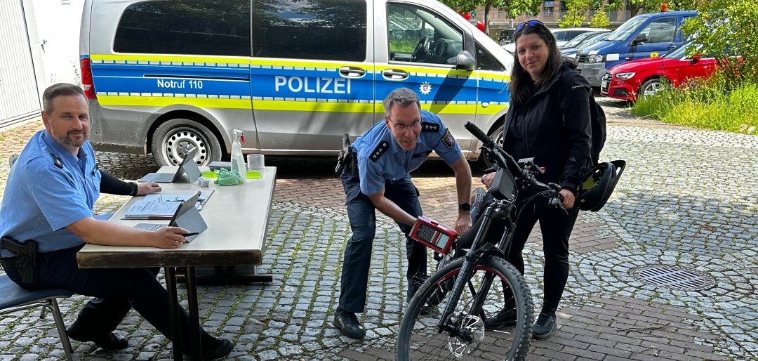Als erstes Pedelec wurde das neue Mountainbike von Pamela R. codiert.