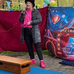 Durch das Programm führte Zirkusdirektorin Eva Schneider.