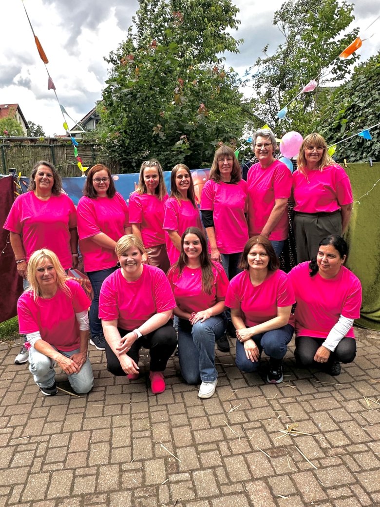 Das Team der Kindertagesstätte Ochshausen.