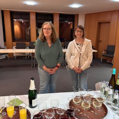 Um die Bewirtung kümmerten sich Karin Schnell und Gaby Klaußner.