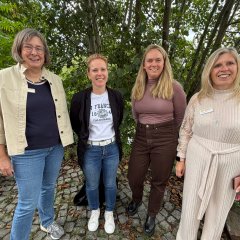 Freuen sich über die gute Stimmung: Doris Pingel, Lusann Liebergesell, Hannah Müller und Sissy Schenke (v.l.). Freuen sich über die gute Stimmung: Doris Pingel, Lusann Liebergesell, Hannah Müller und Sissy Schenke (v.l.).