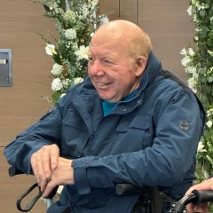 Helmut Ziegler gefällt die humorvolle Art des Sportcoachs. Helmut Ziegler gefällt die humorvolle Art des Sportcoachs.