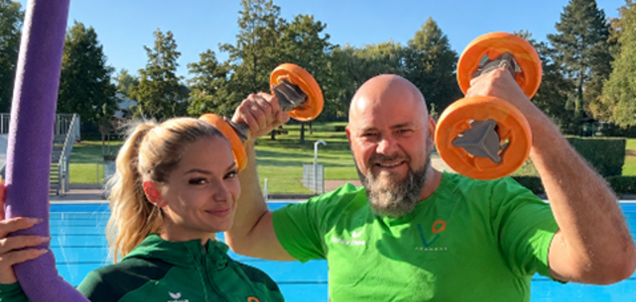 Kursleitungsteam Ruth Kiefer und Bastian Paßau
