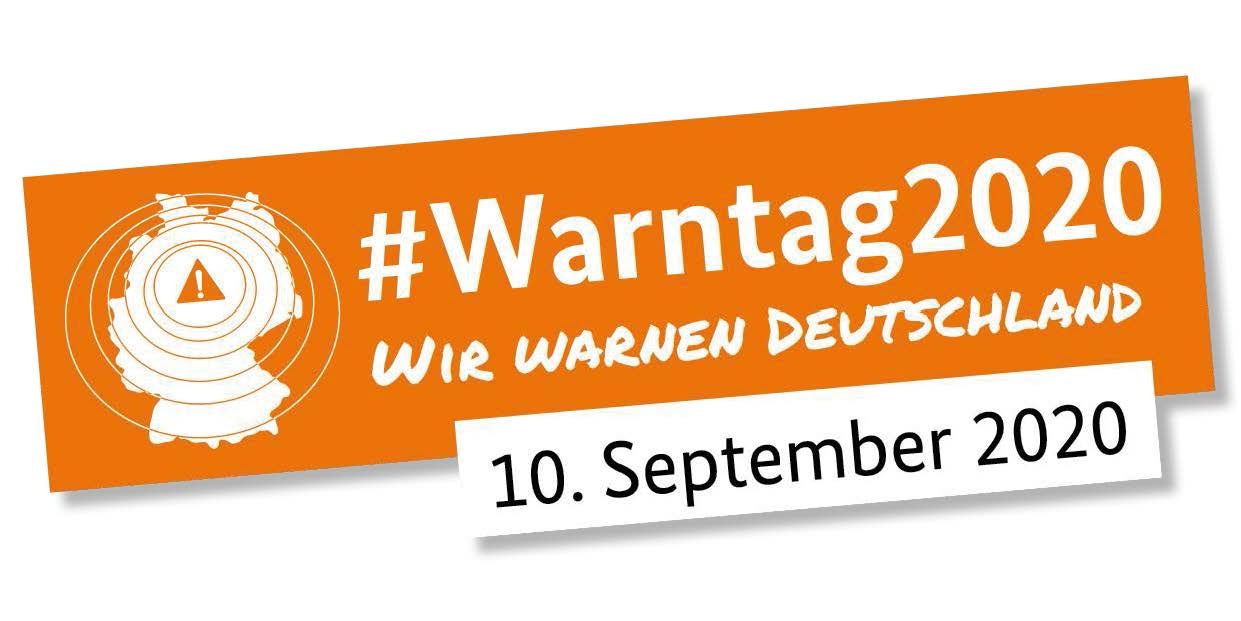 Am 10. September 2020 findet der erste Bundesweite Warntag statt.