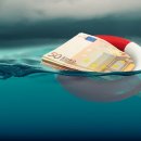 Euro im Rettungsring.