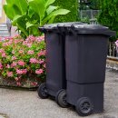 Mülltonnen gehören nicht dauerhaft in den Öffentlichen Raum.