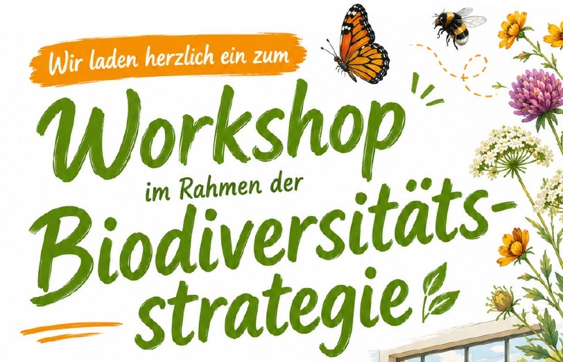Workshop Einladung mit Schmetterling und bunten Blumen Workshop Einladung mit Schmetterling und bunten Blumen