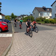 Die Mountain-Bike-AG der Söhre-Schule war mit dabei.l