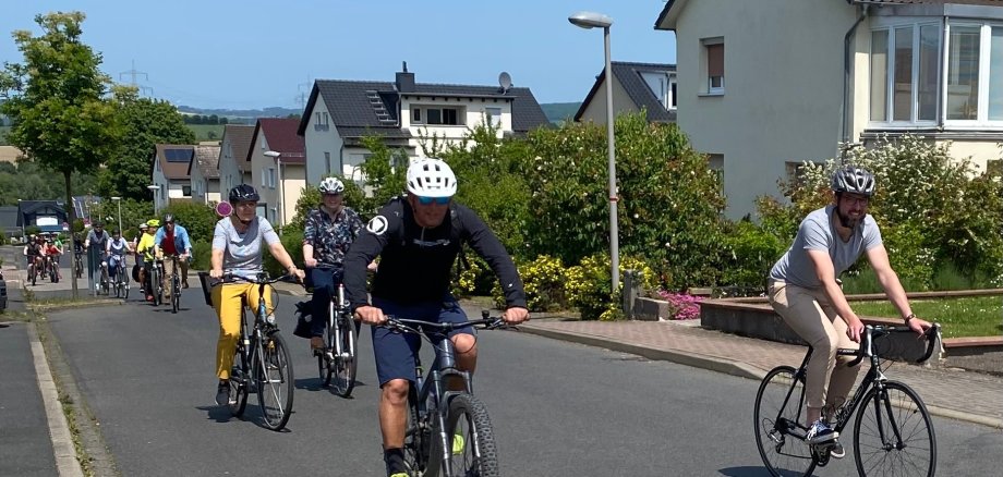 Radtour durch alle Ortsteile von Lohfelden.