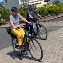 Klimaschutzbeauftragte Ursula Paul (r.) mit Ursula Hartwig.