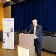 Polizeipräsident Konrad Stelzenbach hob bei der Begrüßung der Kommune hervor, wie wichtig eine Bürgerbeteiligung bei der Ermittlung der tatsächlichen Sicherheitsbedarfe ist.